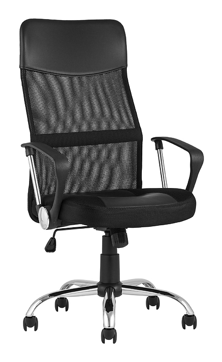 Кресло офисное TopChairs Benefit черное
