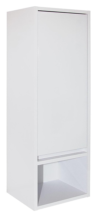 Полупенал подвесной Mixline Аврора-30 30х90 см с открытой нишей, белый