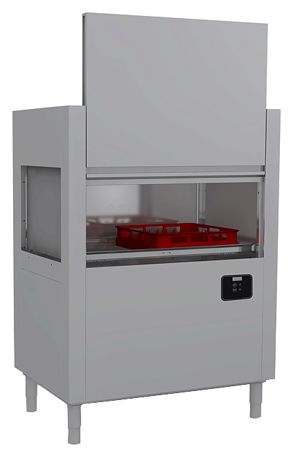 Машина посудомоечная конвейерная Krupps Evolution EVO101 ESX дисплей UNK51, доп. мощность EV-B9 9,5 кВт