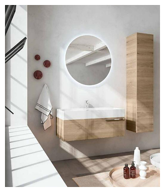 Тумба под раковину BMT MERCURY 934 109 MDE 01 259 100 см Natural pine