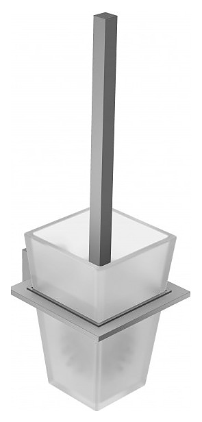 Туалетный ершик подвесной стеклянный Jacob Delafon EO MÉCANIQUE E77871-CP хром