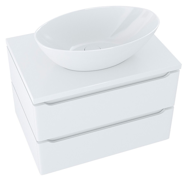 Тумба под раковину Mixline Виктория-70 белый
