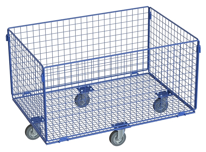 Тележка производственная MetallCart VK44
