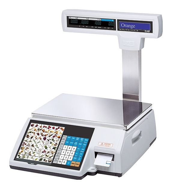 Торговые электронные весы самообслуживания CAS CL5000-15PJ TCP-IP