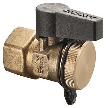 Кран шаровой Oventrop Optiflex KFE 1033914, ДУ 15, PN 16, Rp 1/2