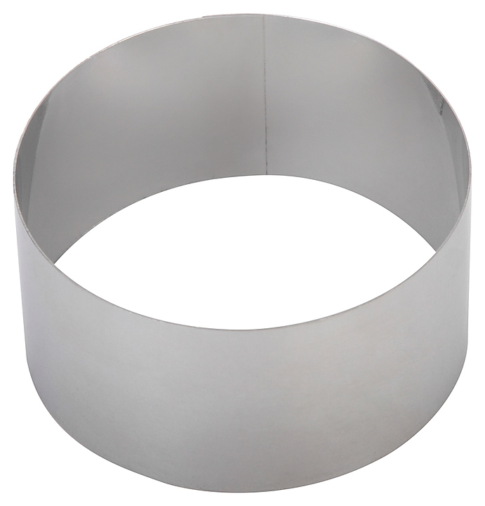 Форма кондитерская Техно-ТТ круг d=200, h=50 нерж. сталь