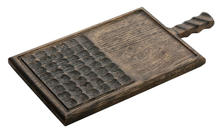 Доска для подачи Luxstahl Угли 200х400 мм