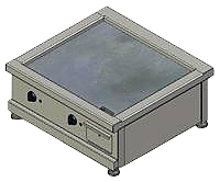 Плита электрическая Теппан-яки Heidebrenner ЕТК В2 