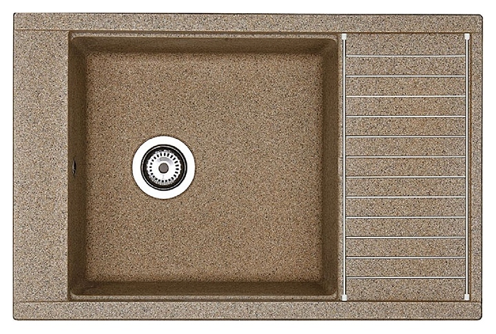 Кухонная мойка AQUATON Делия 1A715132DE270 78 терракотовый