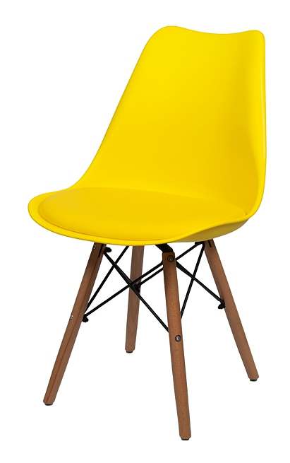 Стул BentWood Eames S/EMS желтый