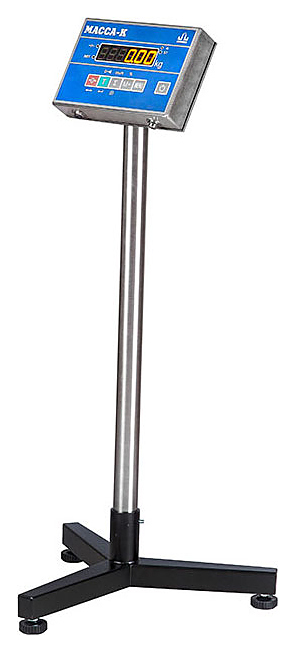 Весы напольные МАССА-К 4D-PМ-12/10-3000-AB (со стойкой ST4D)