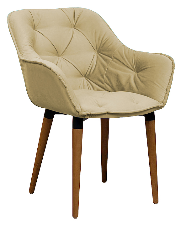 Стул ChiedoCover Мальта бежевый велюр