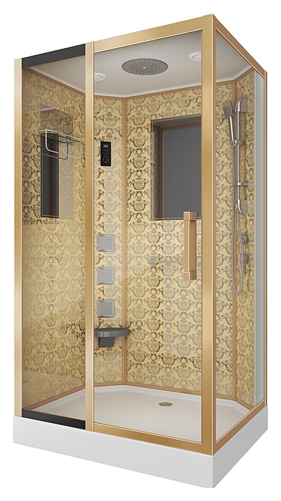 Кабина душевая Niagara NG-7711GL 90x120x215 см, левая