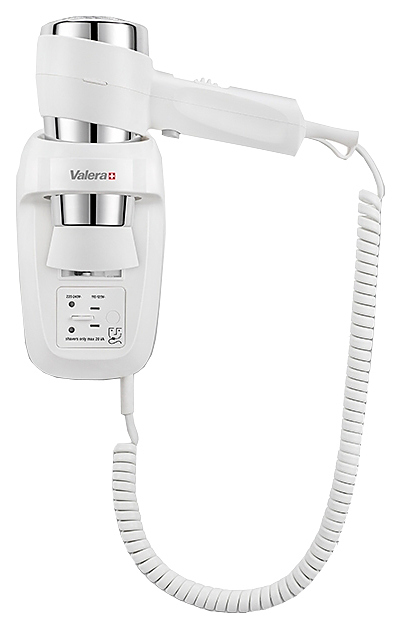 Фен настенный Valera Hospitality Action Protect 1600 Shaver белый