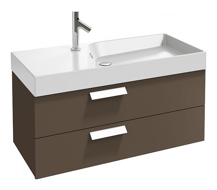 Тумба Jacob Delafon RYTHMIK EB1304-R3 100 см, малиновый лак