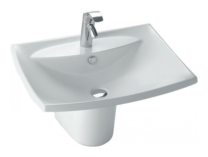 Раковина Jacob Delafon ESCALE E1211-00 65x52 см, керамика