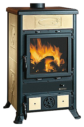 Дровяная печь-камин La Nordica Rossella R1 Liberty (бежевый)