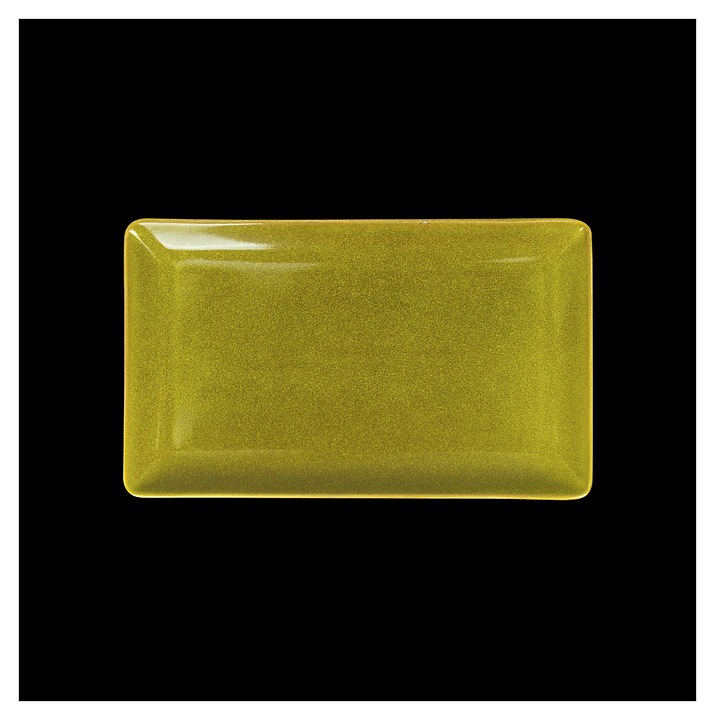 Блюдо прямоугольное Corone Cocorita XSY2159 280х166 мм, желтое