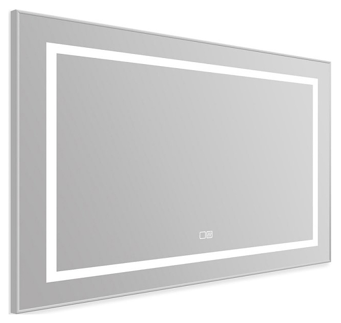 Зеркало BelBagno SPC-KRAFT-985-685-TCH-WARM-NERO 98,5х68,5 см черное