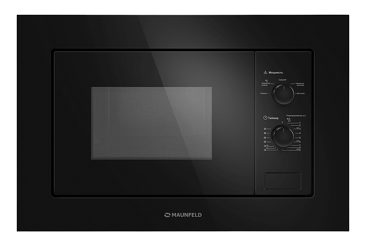 Микроволновая печь Maunfeld MBMO.20.1PGB2 20 л 800 Вт 595х345х388 мм черный, встраиваемая