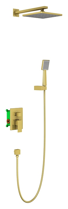 Комплект душевой TIMO Selene SX-2069/17SM золотой матовый