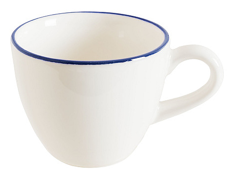Чашка кофейная Bonna Линеа Синий 78035 d 65 мм h 53 мм