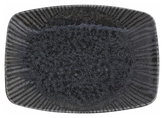 Блюдо прямоугольное Porland Iris Grey 118427 270х190 мм