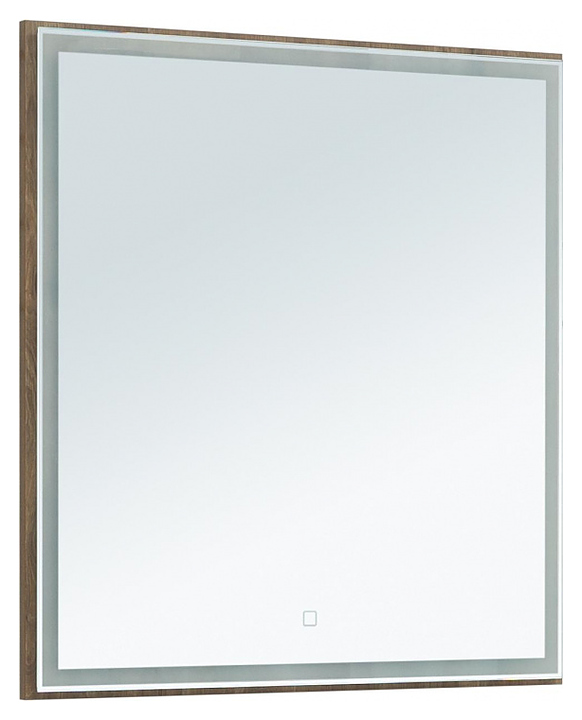 Зеркало Aquanet Nova Lite 75 LED дуб рустикальный
