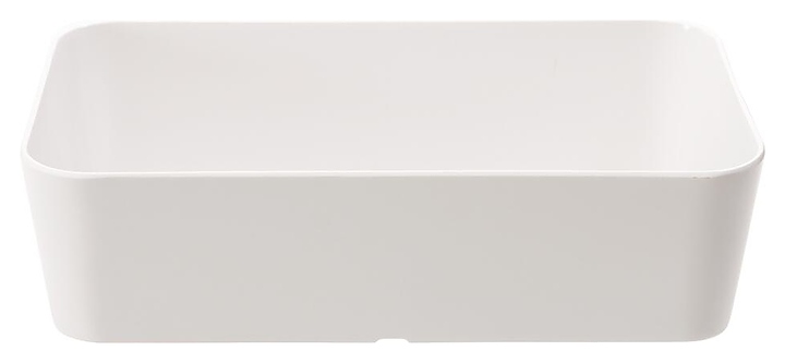 Салатник P.L. Proff Cuisine 5061 White 1650 мл 25,4х15,2х6,8 см (меламин) прямоуольный