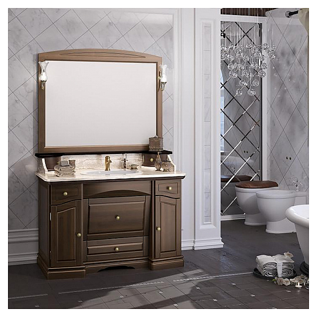 Гарнитур напольный OPADIRIS Лучия 120, 6 предметов, орех антикварный