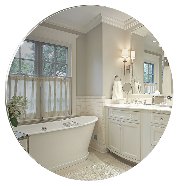 Зеркало с LED-подсветкой Silver Mirrors Саванна LED-00002465 100х100