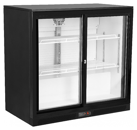 Шкаф холодильный ROAL GN-220HS черный
