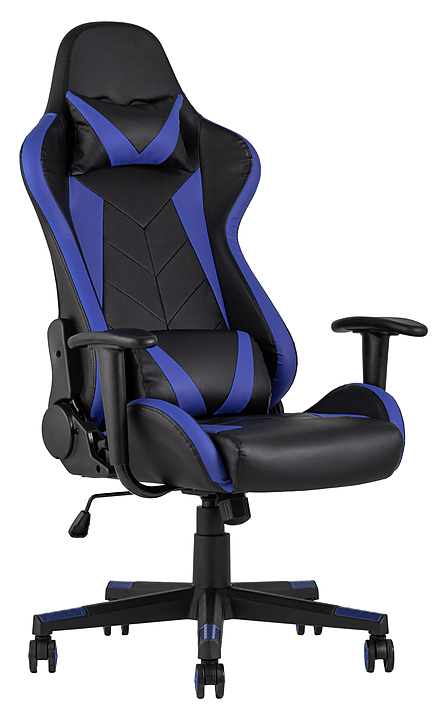 Кресло игровое TopChairs Gallardo синее