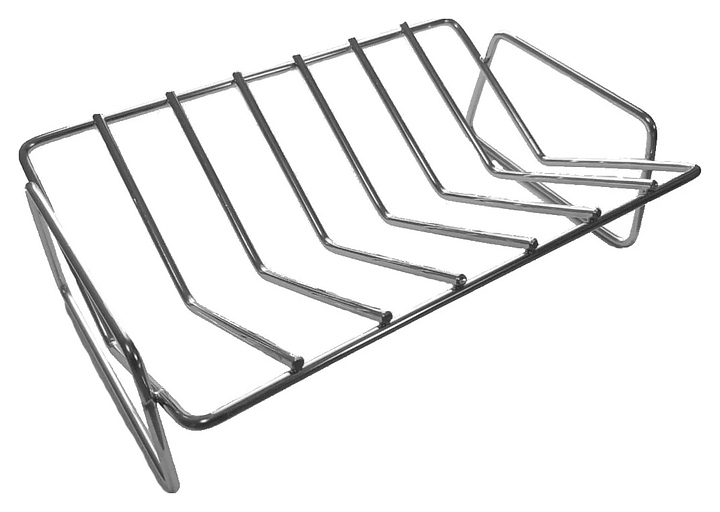 Подставка двусторонняя для ребрышек Green Kamado для гриля M, 7 секций