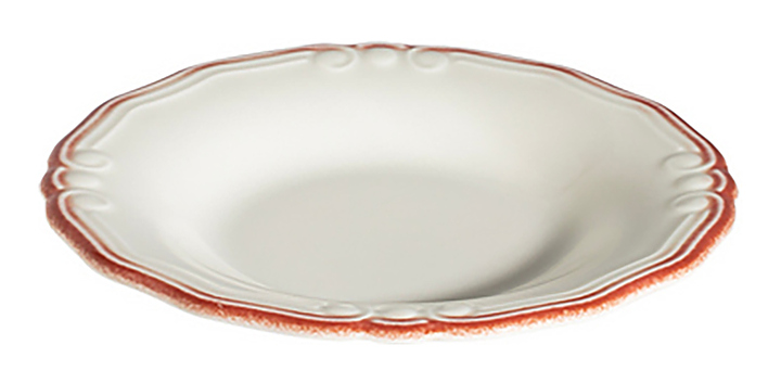 Тарелка глубокая ID Fine Relic Maroon 30557-211117 17 см