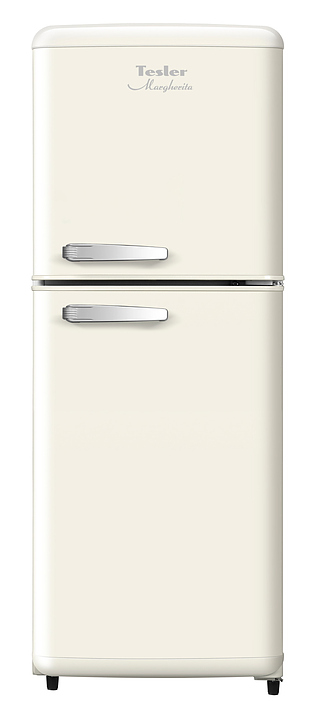 Двухкамерный холодильник TESLER Margherita RT-110 IVORY 110 л, слоновая кость