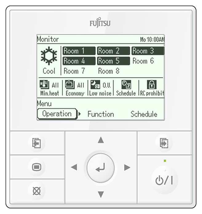 Стационарный пульт управления Fujitsu UTY-DMMYM