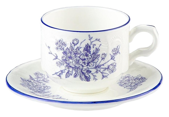 Кофейная пара P.L. Proff Cuisine Sea Flower [6] NY-BQC4767B-120CX6 120 мл