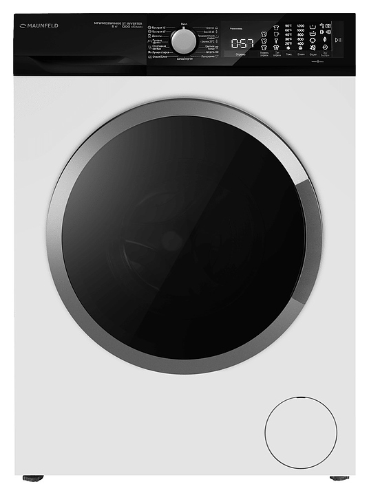 Стиральная машина Maunfeld MFWM128WH400 ST INVERTER белая