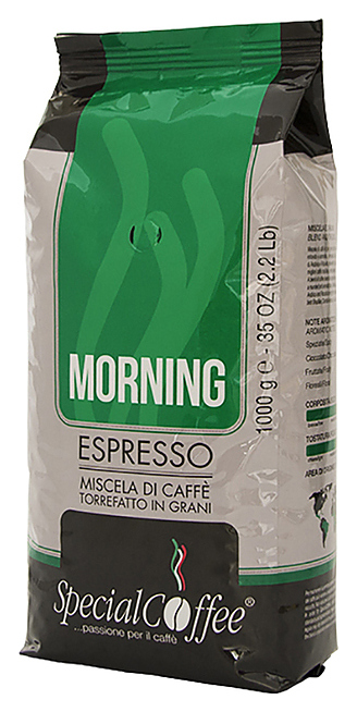 Зерновой кофе Special Coffee Morning (арабика, робуста, в зернах, 1 кг)