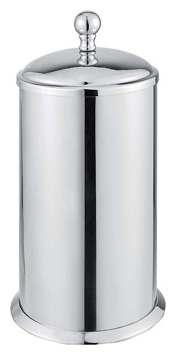 Контейнер для ватных дисков CEZARES APHRODITE-PC-01-M, хром