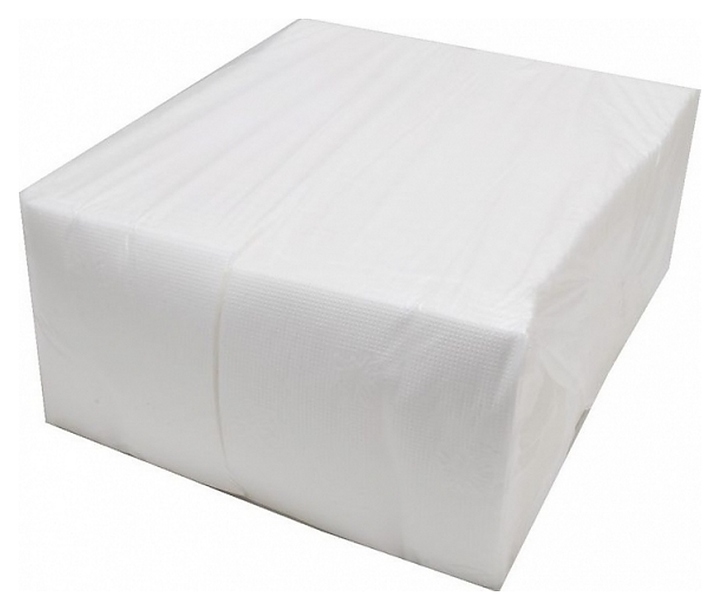 Салфетки бумажные Merida КЛАССИК 2-слойные, белые, 17х18 см, 9600 шт.