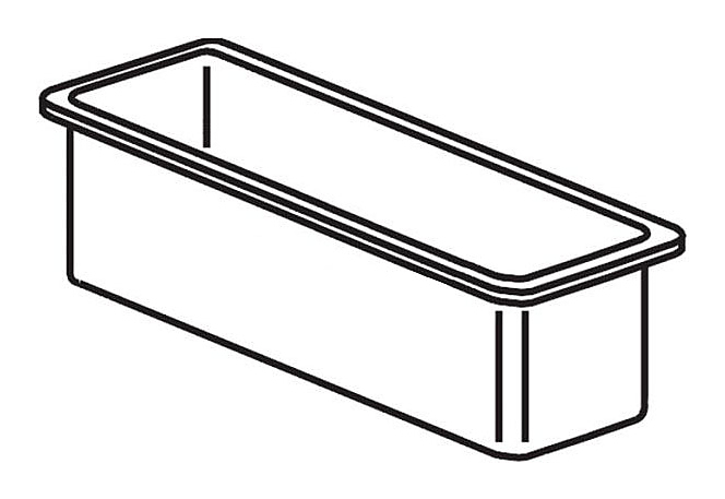 Гастроемкость для мороженого Clabogroup OZVVG3615 (360х165х150) нерж. сталь