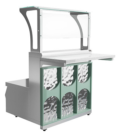 Мармит первых блюд под электрические супницы Luxstahl МПН (С) -900 Premium Mirror (Зеркало)