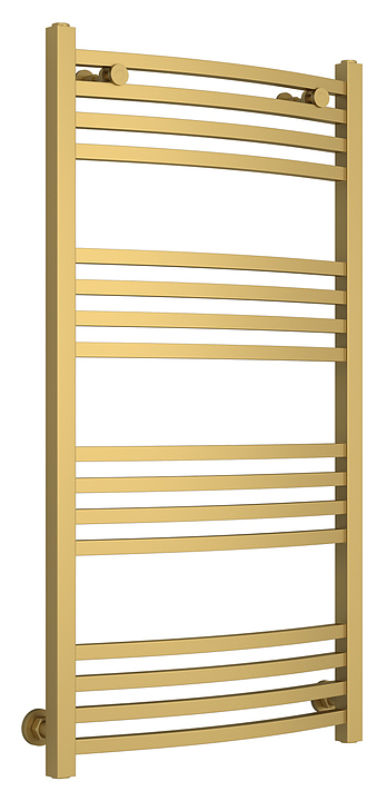Полотенцесушитель водяной Сунержа Аркус 100x50 см матовое золото