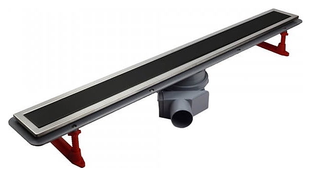 Душевой лоток Pestan Confluo Premium Black Glass Line 300