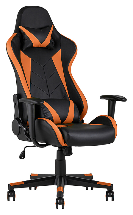 Кресло игровое TopChairs Gallardo оранжевое