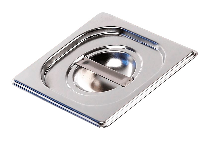 Крышка для гастроемкости Rock Kitchen 816-L GN 1/6 (176x162х15 мм) нерж. сталь