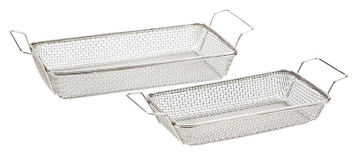 Корзинка для подачи P.L. Proff Cuisine BSKF224NM 22х12,5 см h=4 см (нерж. сталь)