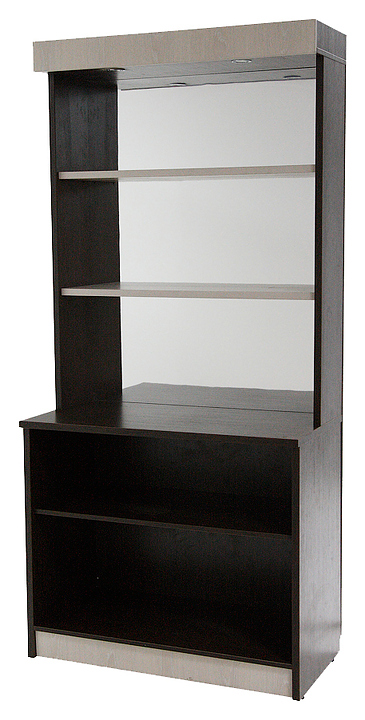 Пристенный модуль барной стойки Luxstahl 1000 мм с подсветкой